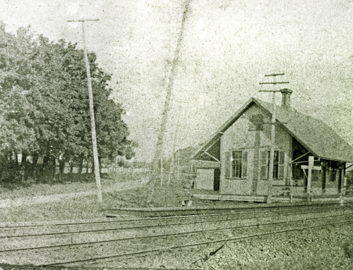 The Hayden Station Train Depot