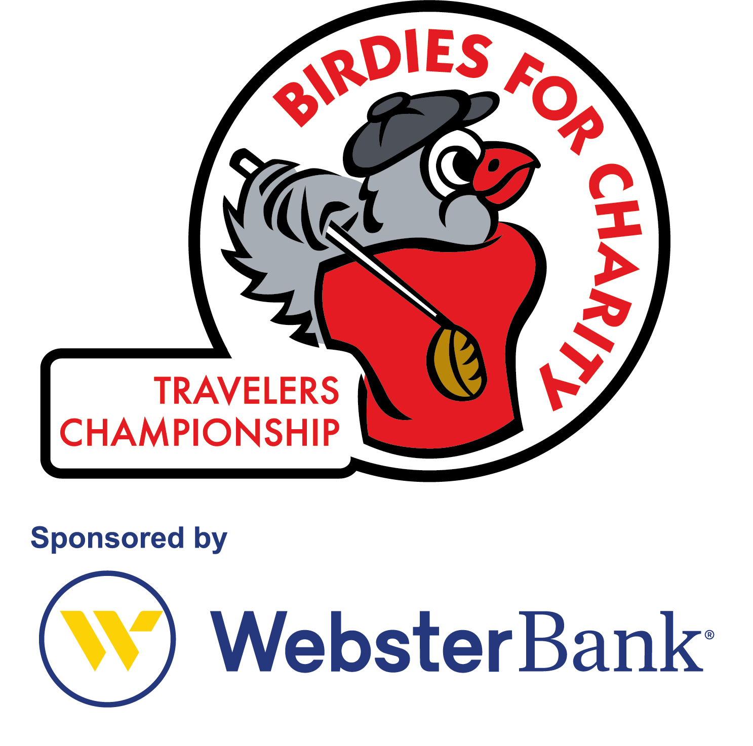 Webster Bank Birdies for Charity Program logo