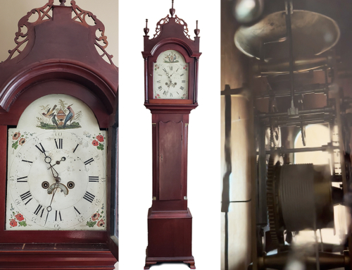 Windsor Historical Society Acquires Tall Case Clock